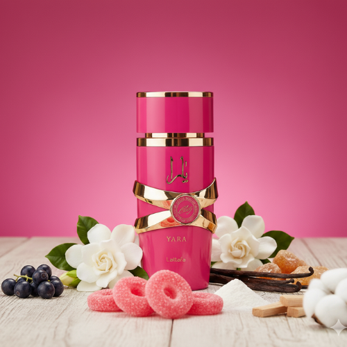 Yara Candy Eau de Parfum 100 ml – Parfum Gourmand Fruité pour Femme