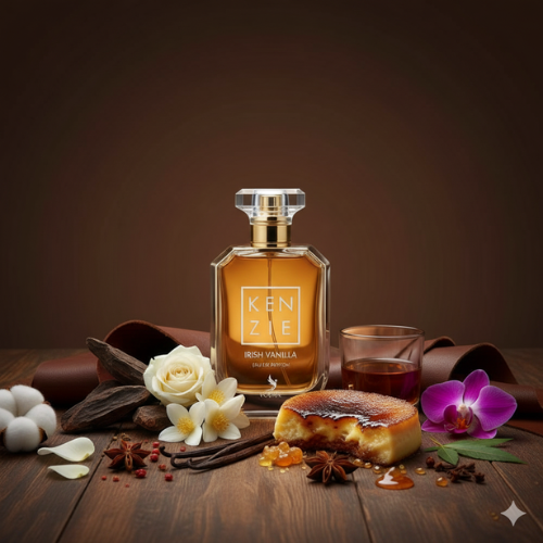 Kenzie Irish Vanilla Eau de Parfum 100 ml – Parfum Mixte Gourmand et Élégant