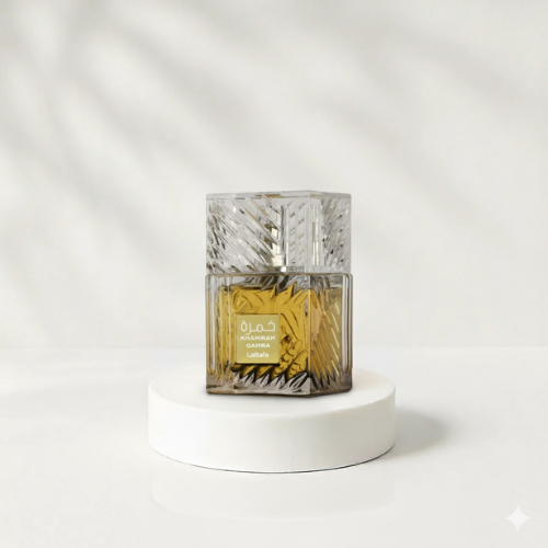 Lattafa Khamrah Qahwa Eau de Parfum 100 ml – Parfum Gourmand Unisexe Inspiré du Café Épicé